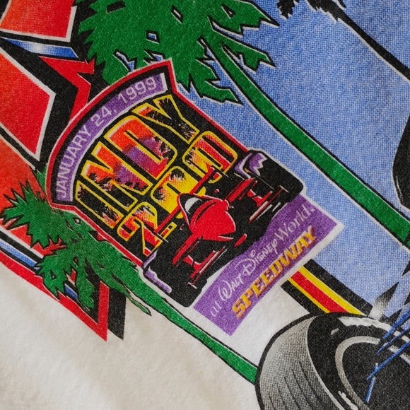 Indy 200 Disney World Speedway January 1999 Tee - Picture 3 of 10